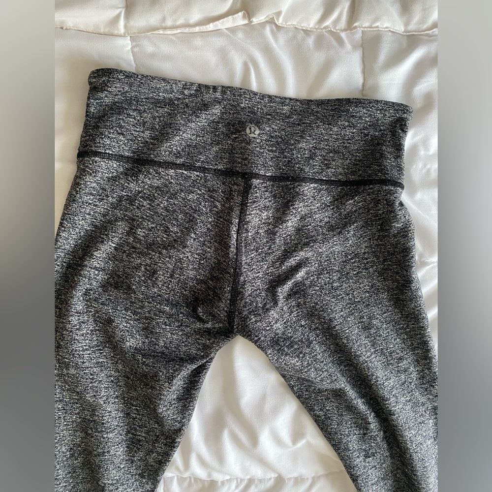 Lululemon low waist grey leggings